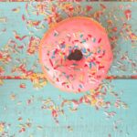 Colorful Creations Enhancing Donuts with Vibrant Food Colors