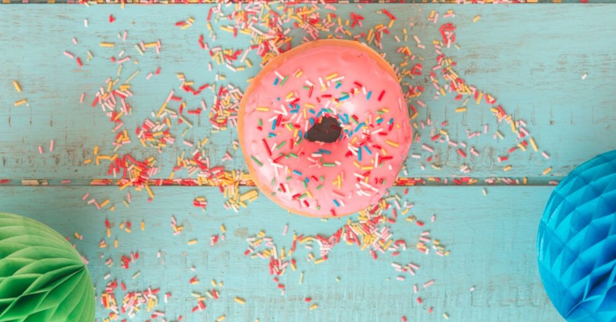 Colorful Creations Enhancing Donuts with Vibrant Food Colors