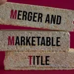 merger and marketable title