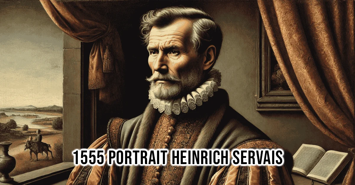 1555 Portrait Heinrich Servais