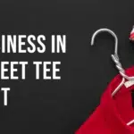 business in street tee font